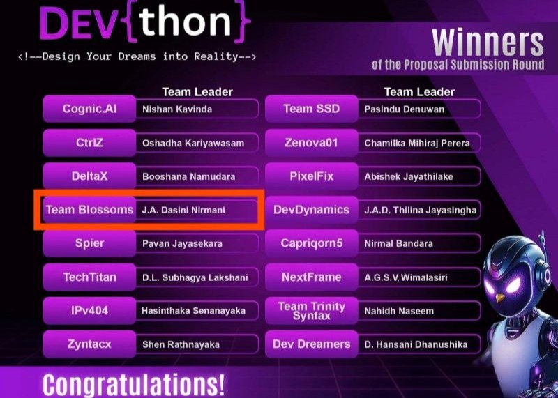 DEVthon 2.0 Winner